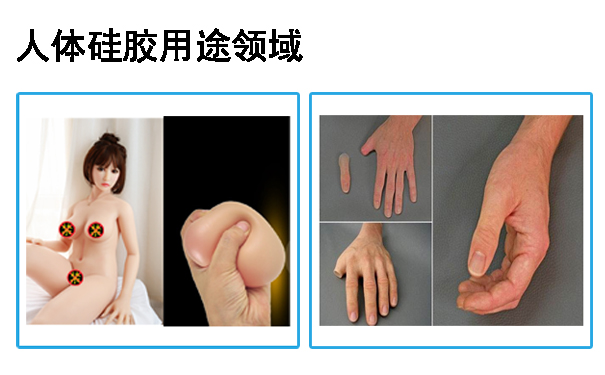 人體硅膠用途應用于哪些領域？